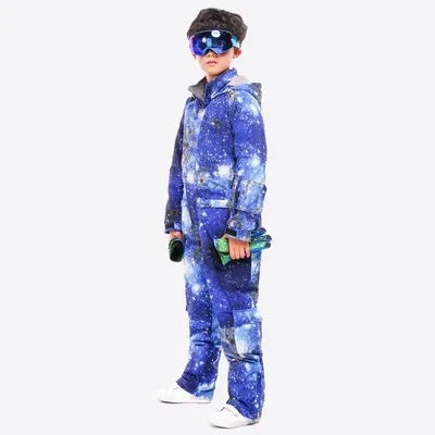 2023 New Waterproof Snowboarding One Piece Skiing Jumpsuit Women Snowboard -30 Degrees Snow Ski Suit Winter Clothing Coverall